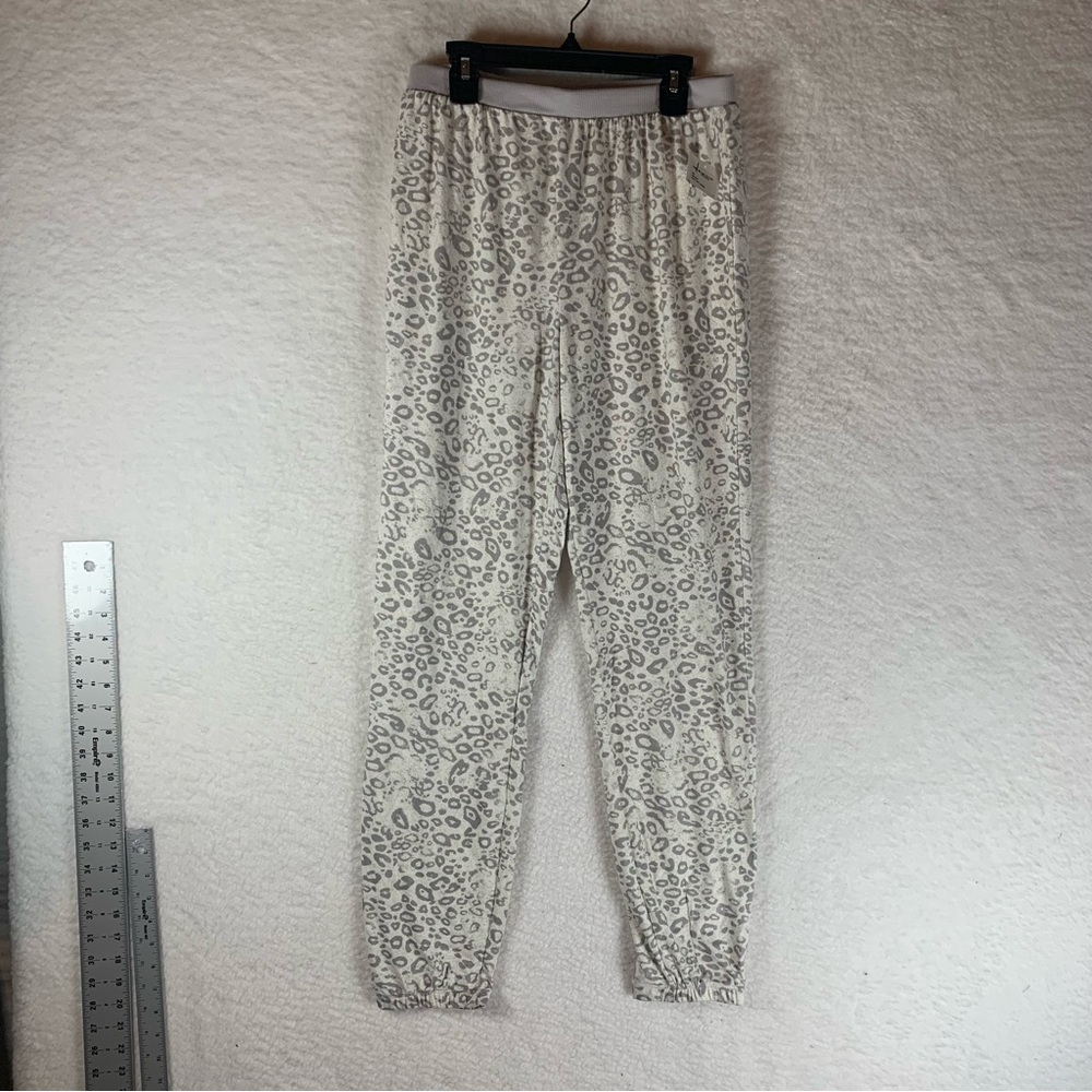 Kensie Printed Super Soft Jogger Loungewear Drawstring Pants Size S NWT 5848